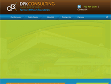Tablet Screenshot of dpkconsulting.net